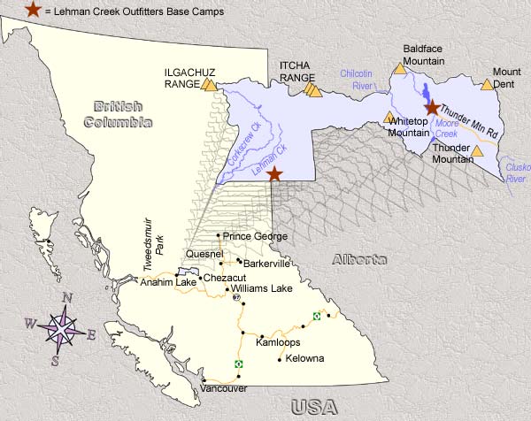 Our guiding area
